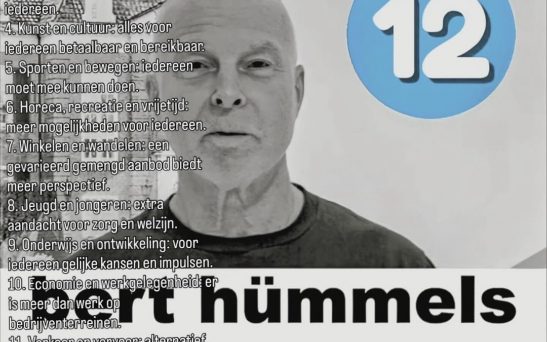 Leefbaar Almelo verkiezingsprogramma 2026-2030